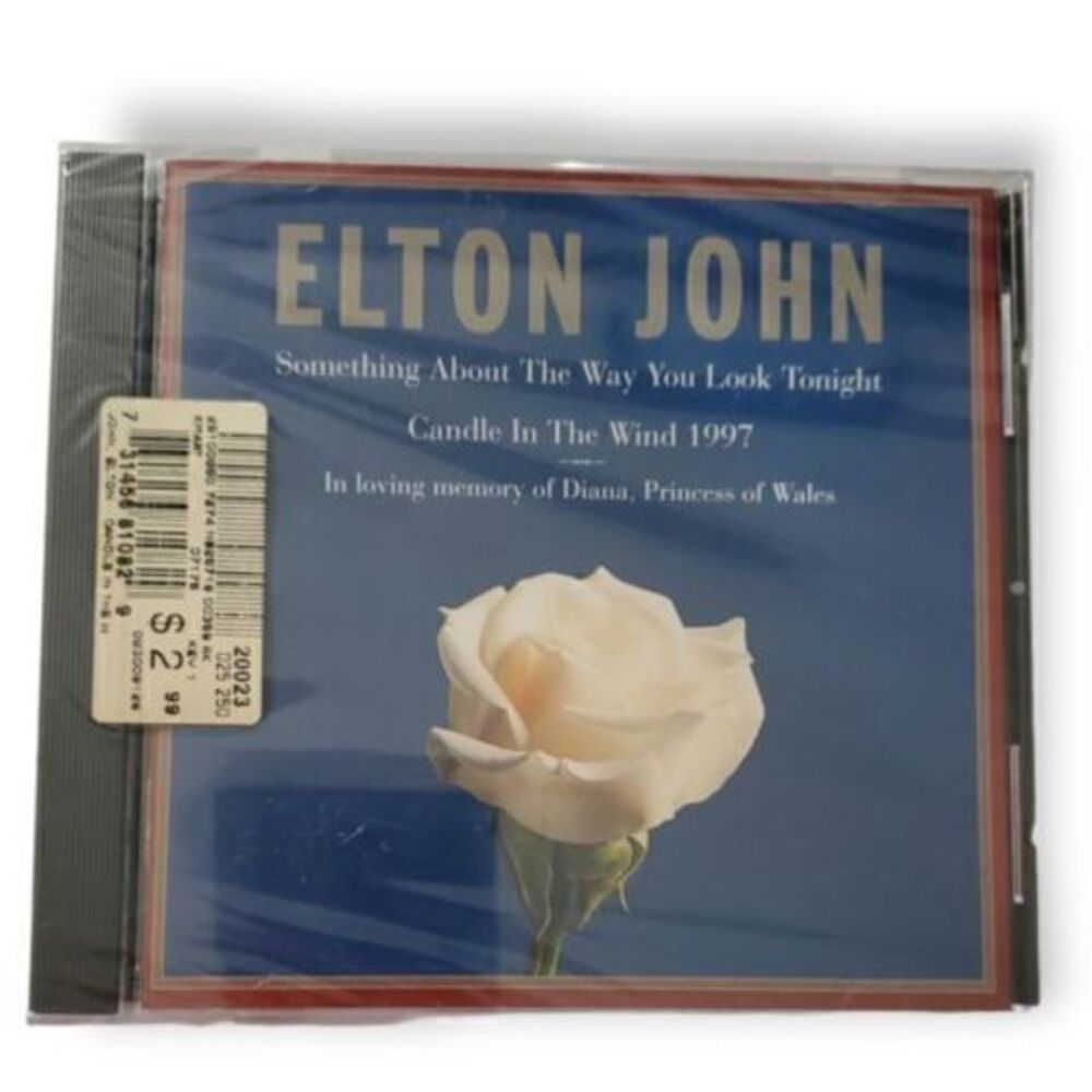Elton John - Something About The Way You Look Tonight‎ [1997 CD Single]